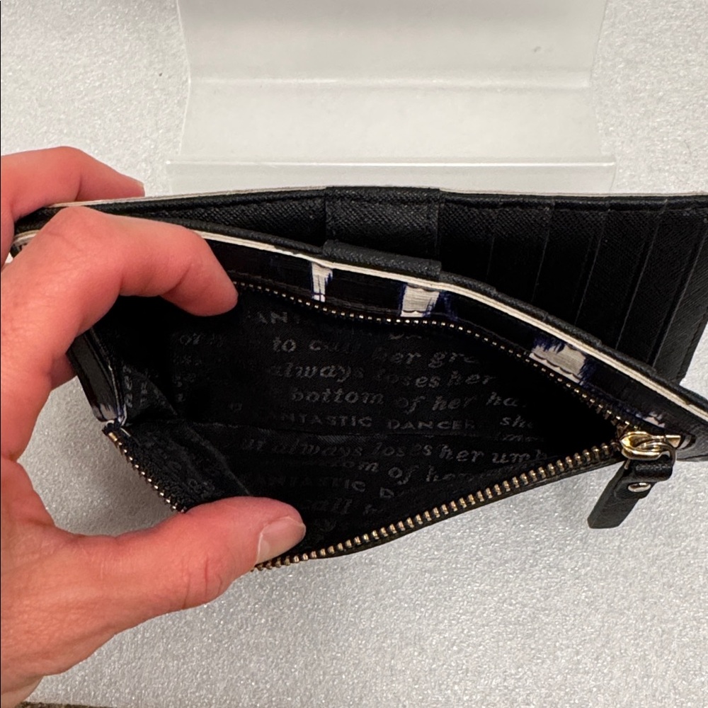 kate spade New York Navy & White Storybook Lining - Picture 4 of 6